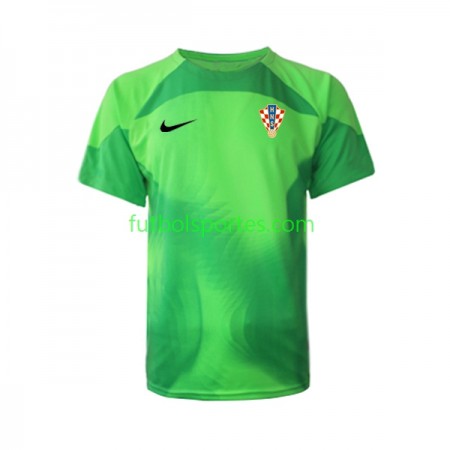 Camiseta Croacia Portero Segunda Equipación Copa Mundo 2022